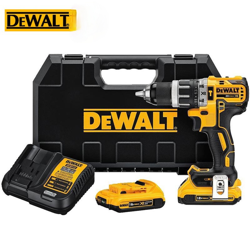 DEWALT เครื่องมือไฟฟ้า DCD795D2 แบตเตอรี่ลิเธียมไร้แปรงถ่าน ไขควง/สว่าน