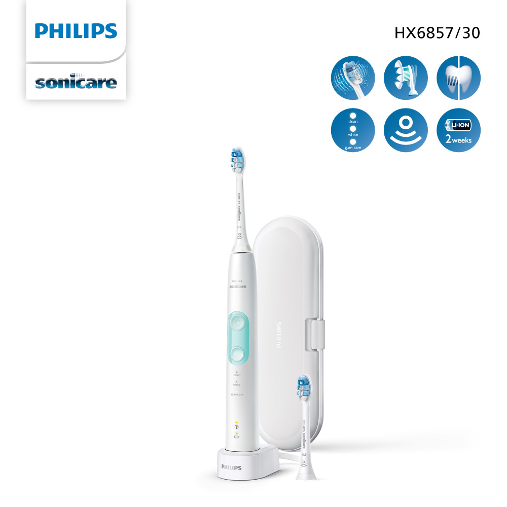 Philips Sonicare แปรงสีฟันไฟฟ้า รุ่น HX6857/30 ราคา 6,342 บาท*ส่งฟรี