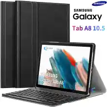 ภาพขนาดย่อของภาพหน้าปกสินค้าเคสคีย์บอร์ด Samsung Galaxy Tab A8 2022 10.5 นิ้ว SM-X205 SM-X200 Keyboard Case English/Thai จากร้าน EP TECH บน Lazada