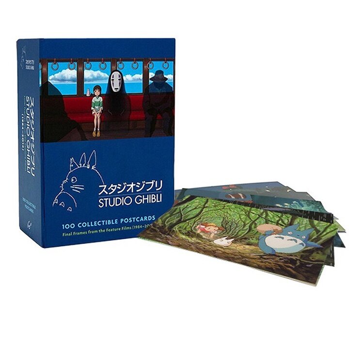 Collectible　100　Postcards　Studio　gt;gt;gt;　Inspiration　Ghibli:
