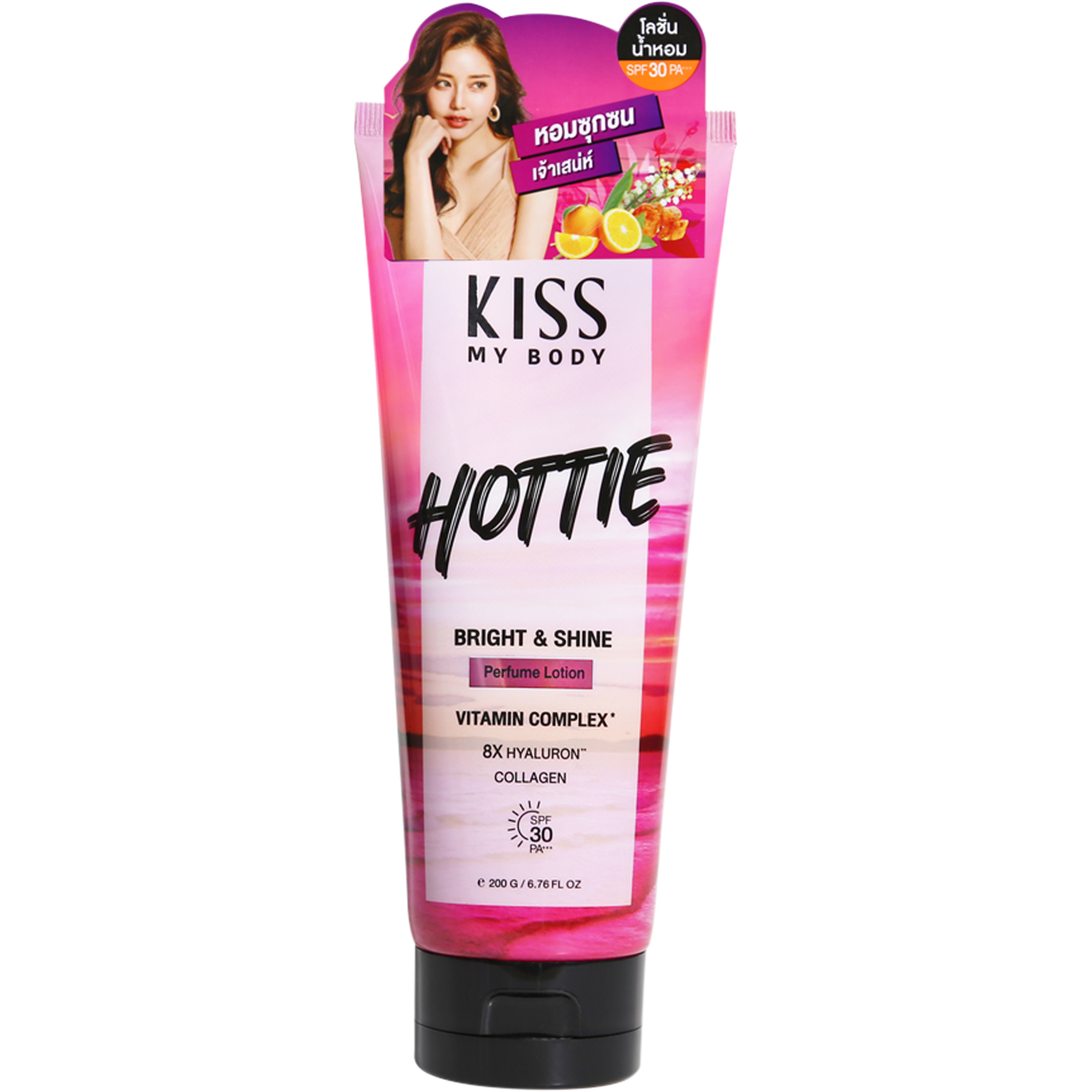 Kiss My Body โลชั่นน้ำหอม SPF30 PA+++ กลิ่นฮอตตี้  Perfume Lotion (Hottie)