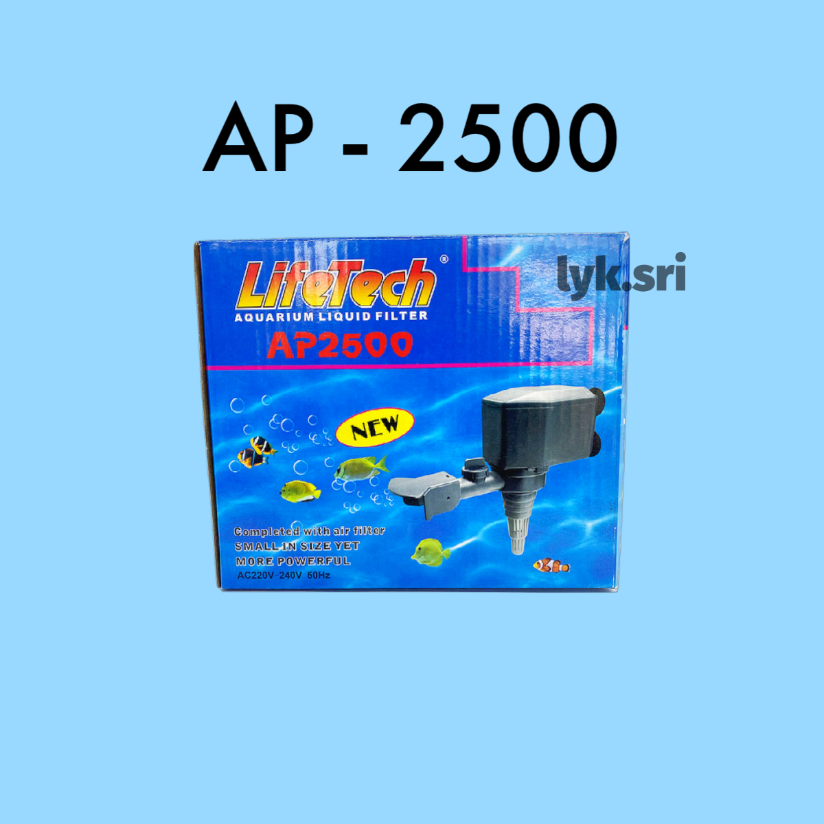 ปั้มน้ำตู้ปลา LifeTech AP-1200,AP-1600,AP-2500 | Lazada.co.th