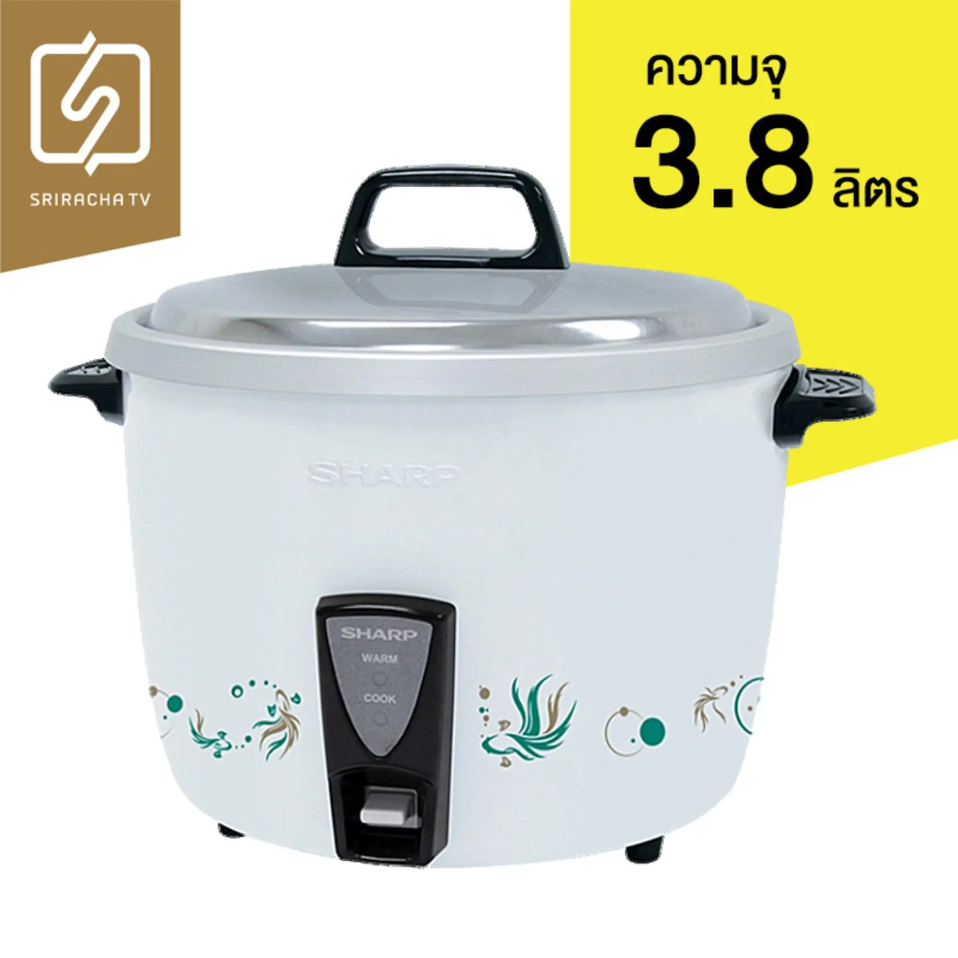 Sharp หม้อหุงข้าว รุ่น KSH-D40คละสี/คละลาย