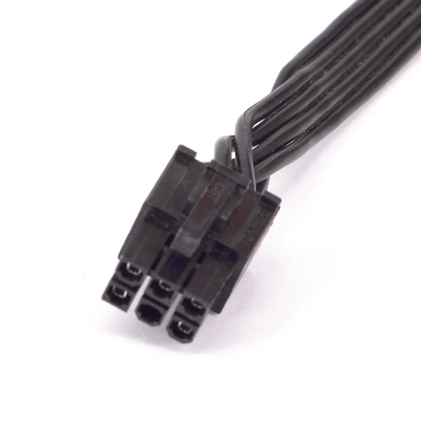 6 Pin 1 to 4 SATA Modular Power Supply Cable for CORSAIR RMx Series