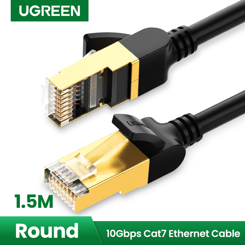 UGREEN LAN Cable CAT7 Super High Speed RJ45 FTP CAT 7 Flat Gigabit Network Cable 20m