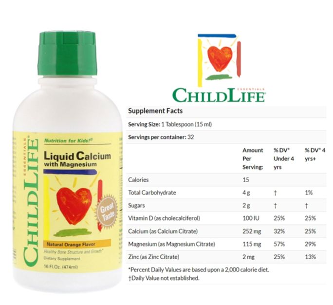 ChildLife, Liquid Calcium with Magnesium
