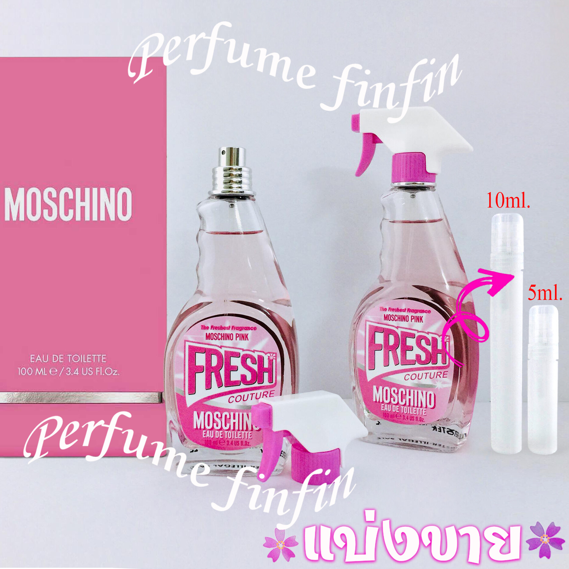 Moschino pink discount fresh couture pantip