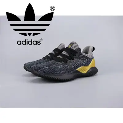 Alphabounce Beyond W Alpha Running Shoes Men's Light Running Shoes Sneakers Gray Yellow