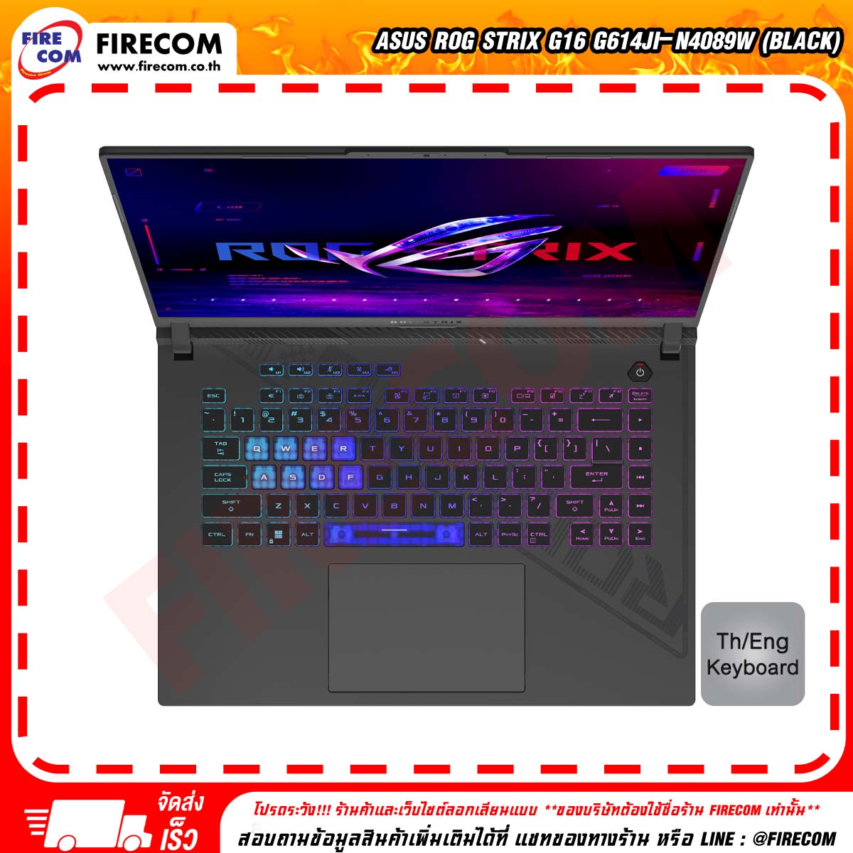 Notebook Asus Rog Strix G G Ji N W Black