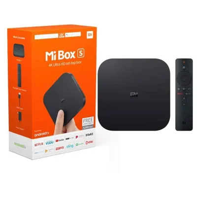 Mi Box S EU Android TV box กล่องแอนดรอยด์ เชื่อมต่อกับ TV ให้เป็น Android TV - Netflix - Youtube - Google Assistant