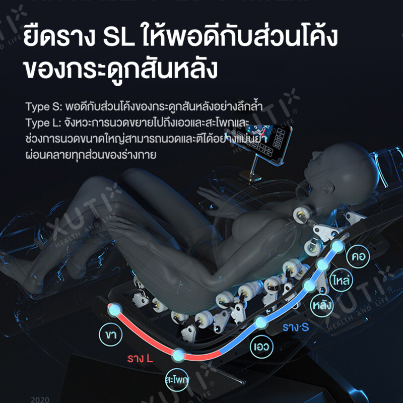 เก้าอี้นวดอัจฉริยะเทคนิคการนวดแบบจำลองทั้งตัวการประคบร้อนเพื่อคลายความเมื่อยล้าเก้าอี้นวดที่บ้านแคปซูลพื้นที่หรูหราขนาดเล็ก SHUNDING