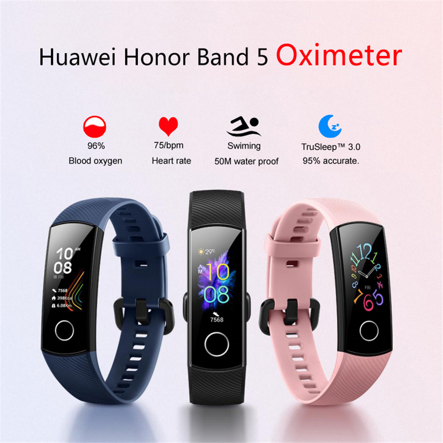 Honor Band 5 Smart watch สมาร์ทวอทช์ สายรัดข้อมือเพื่อสุขภาพ นาฬิกาสมาท