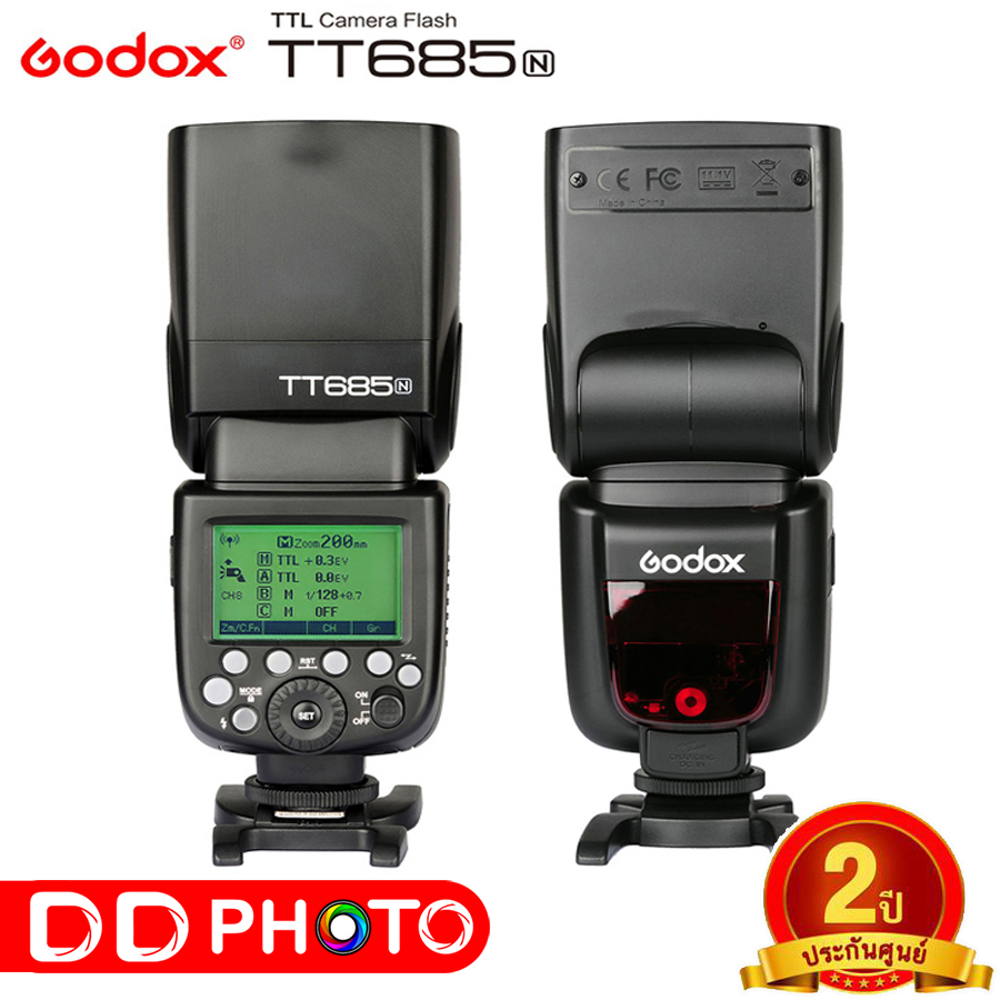 Godox Flash TT685 TTL  For nikon  รับประกัน 2 ปี