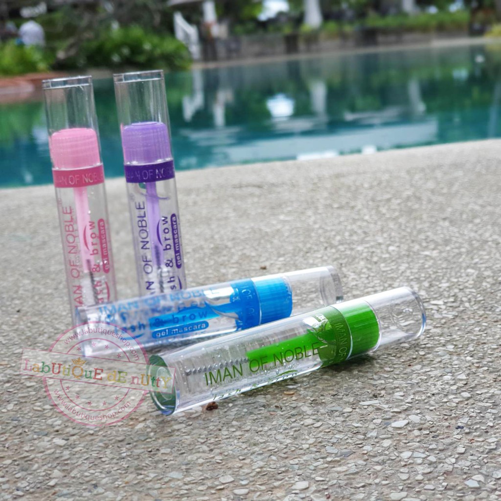 ﹍♟●  มาสคาร่าใส Iman Of Noble - Classic Essence Lash And Brow Gel Mascara 9ml.มีให้เลือก 4 สี (ต่างกันแค่สีแพคเกจ)ค่ะ