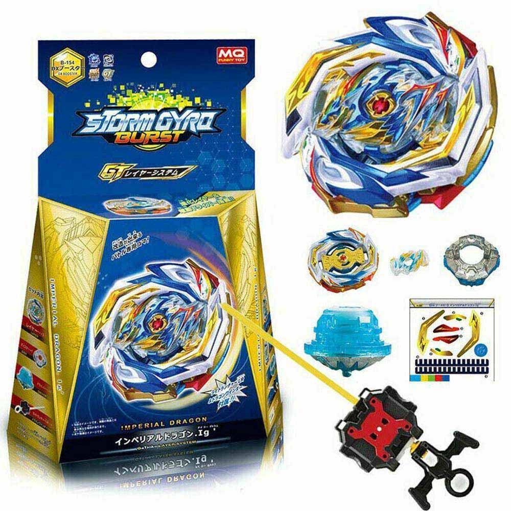 Burst Beyblade B-154-2 Hell Salamander เกมสำหรับผู้เริ่มต้น2-Way ด้ามจับเครื่องปล่อย