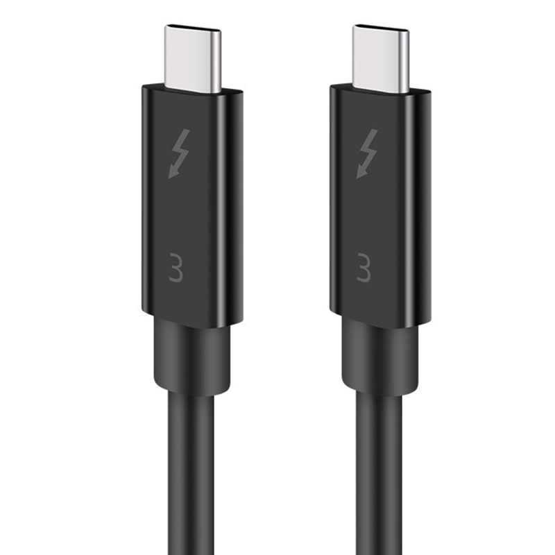 Typec Cable for Thunderbolt 3 Data Cable 40Gbps Full Speed 100W Fast Charge 5K Transmission