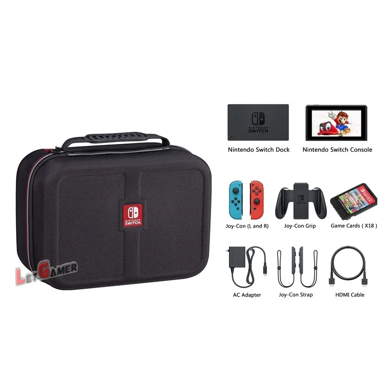 กระเป๋า NINTENDO SWITCH SYSTEM CASE ใบเดียวใส่ได้ครบ