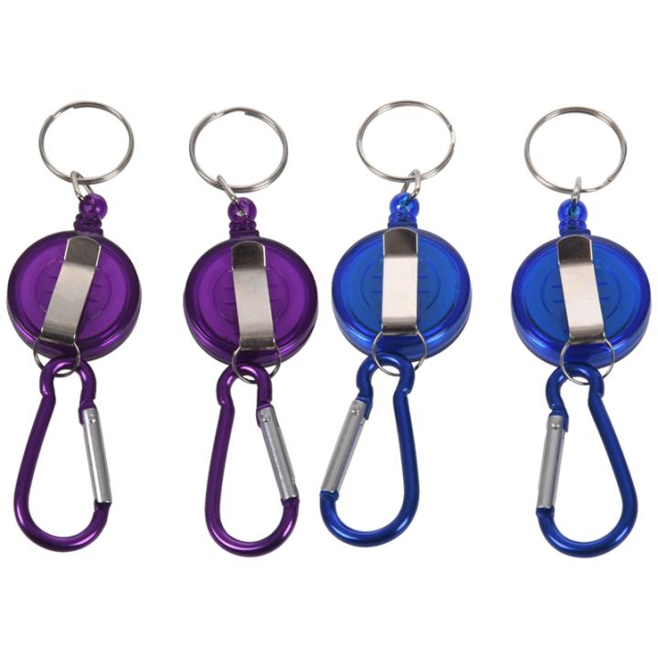 Waizmann.IDeaS® Ski Pass Jojo – Retractable ID Holder With Zipper, Made In Germany