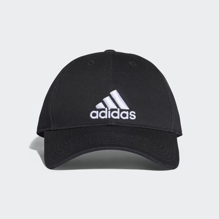Adidas หมวกแก๊ป รุ่น 6p Cap Cotton (free Size) - S98151-Osfm(black) By Cool Kicks