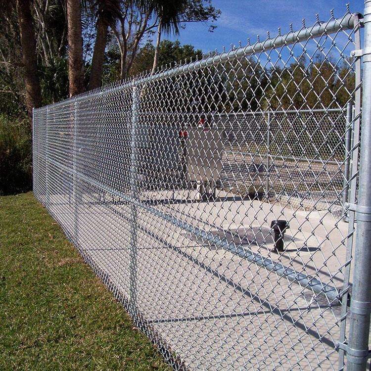 ลวดตาข่ายถักChain link Fence1.7"/ความยาว10m.(มีความกว้างให้เลือก 1m 1