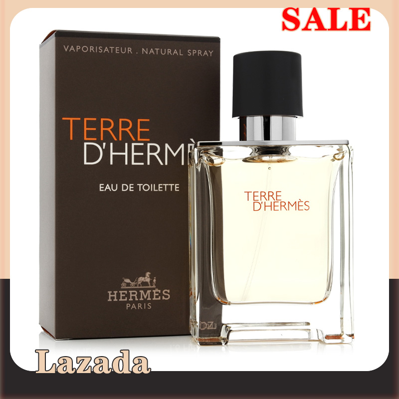 น้ำหอม ของแท้ 100% Genuine Terre D'Hermes by Hermes for Men Eau de Toilette Spray 100ML น้ำหอมผู้ชาย Men's perfume EDT กลิ่นหอมอ่อน