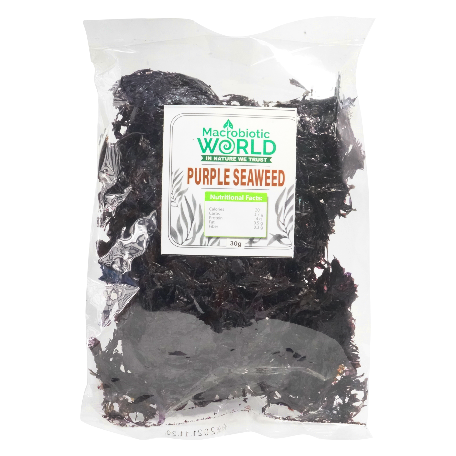 Natural Efe | Purple Seaweed | สาหร่ายสีม่วง 30g