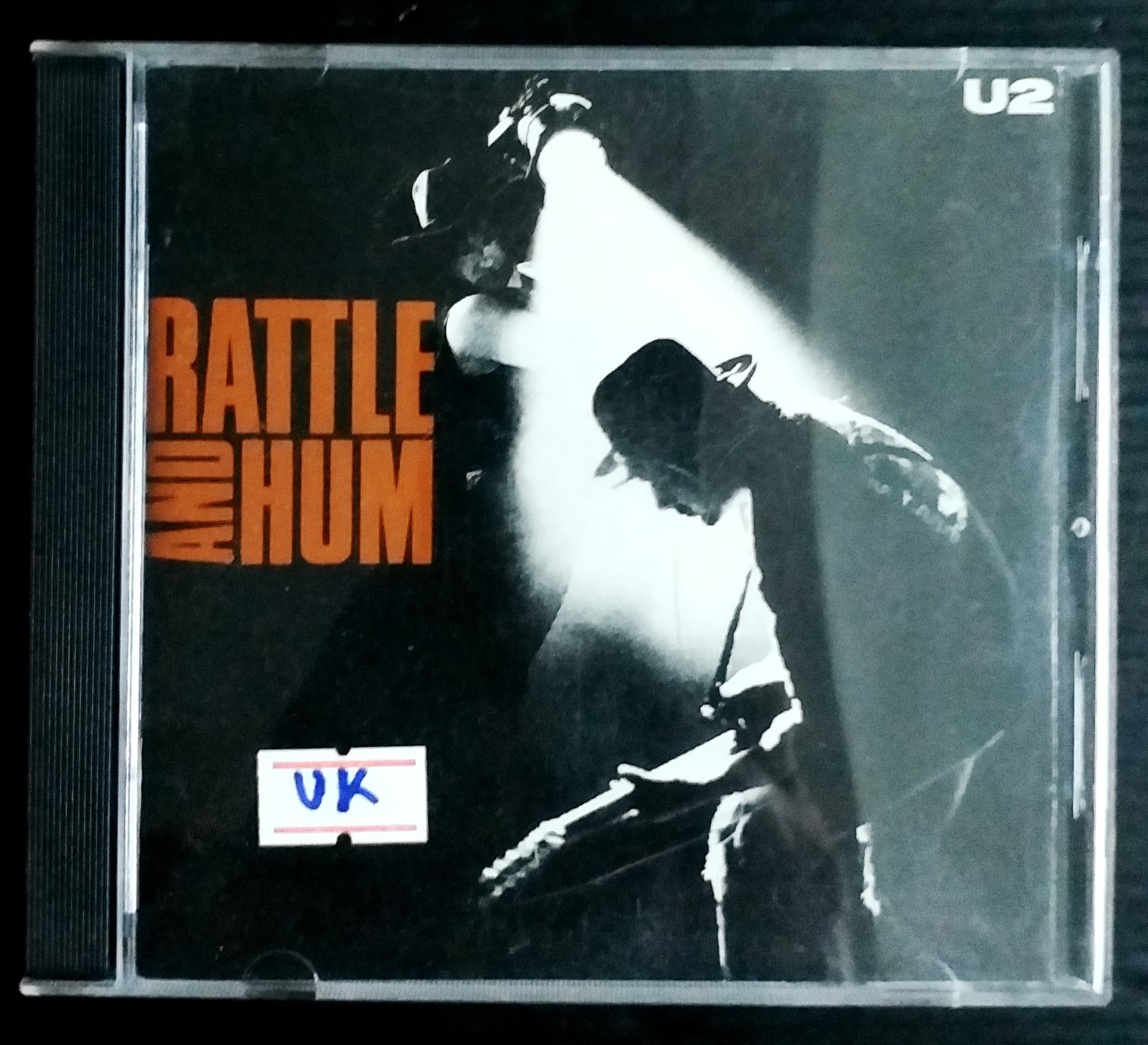 CD U2  RATTLE AND HUM MADE IN UK