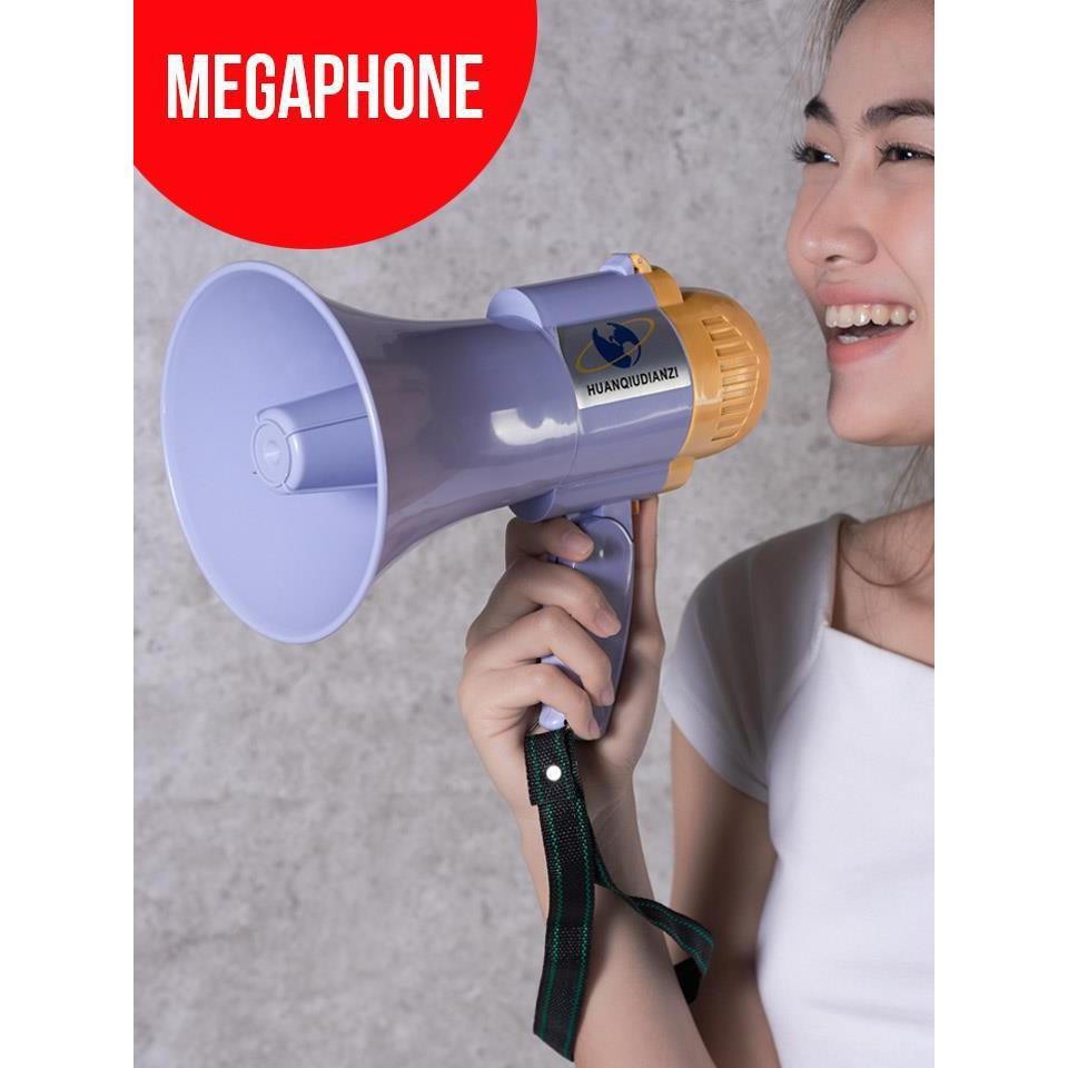 โปรโมชั่น Magaphone โข่ง สีขาว-เหลือง โทรโข่งเล็ก โทรโข่ง โทรโข่งไร้สาย โทรโข่งขายของ