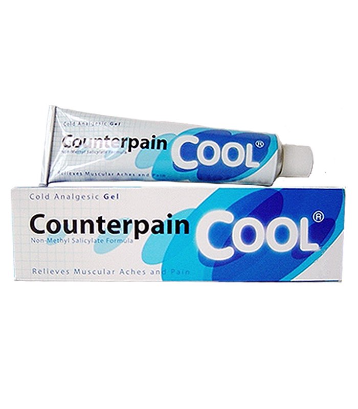(30/60/120 กรัม) COUNTER PAIN COOL GEL เคาเตอร์เพน คูล เจล สูตรเย็น บรรเทาปวดกล้ามเนื้อ