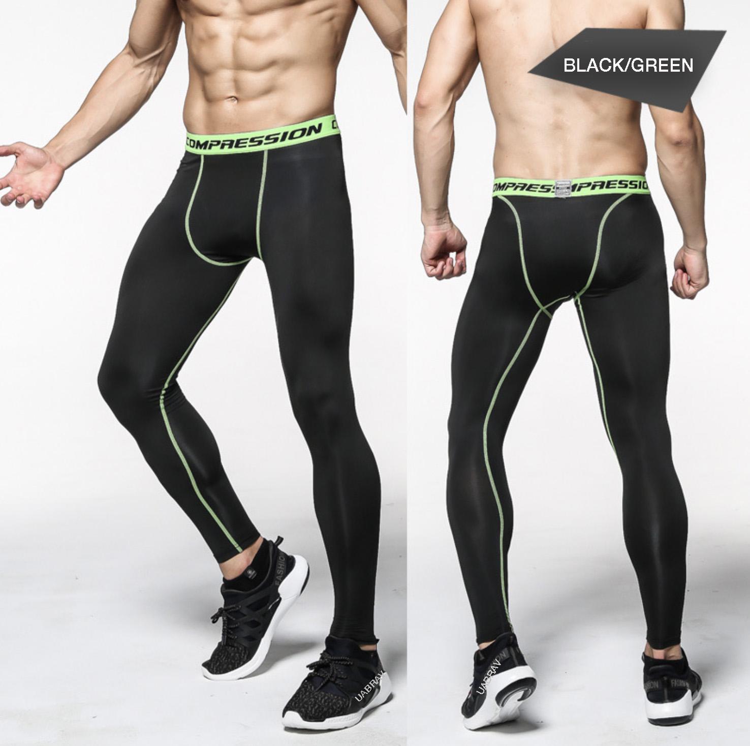 PRO COMBAT กางเกงออกกำลังกายขายาว วิ่ง/ฟิตเนส กระชับกล้ามเนื้อ Running Compression Pants Tights