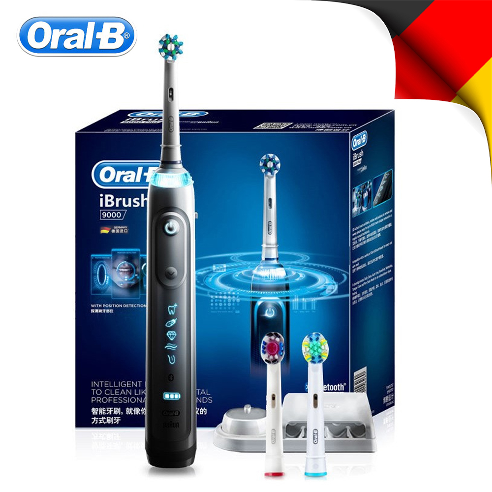 แปรงสีฟันไฟฟ้า Oral-B iBrush 9000 Genius มี 2 สี ขาว และ ดำ รับประกัน 1 ปี พร้อมส่ง