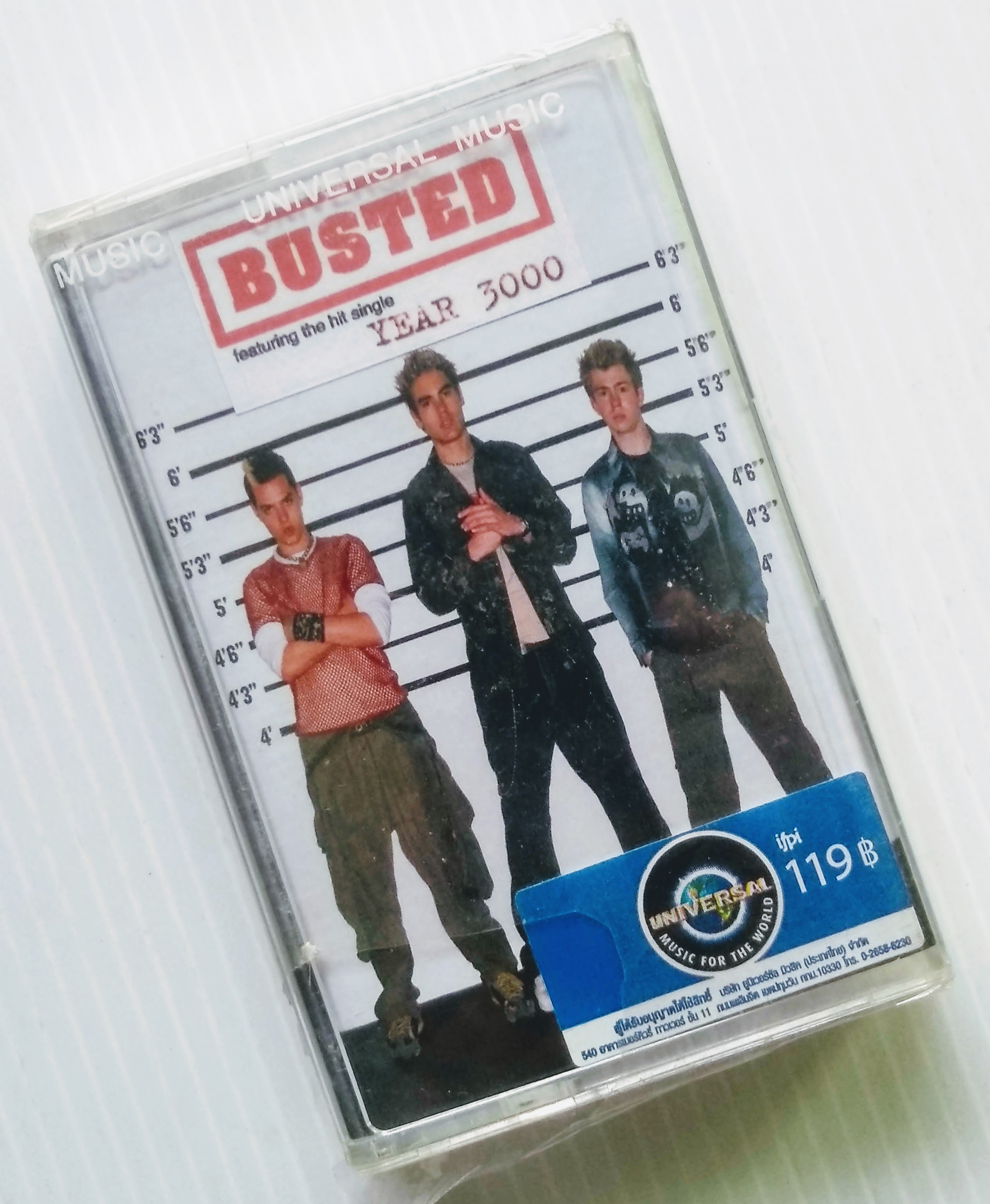 MC เทปคาสเส็ท Busted - Year 3000 (Featuring The Hit Single)