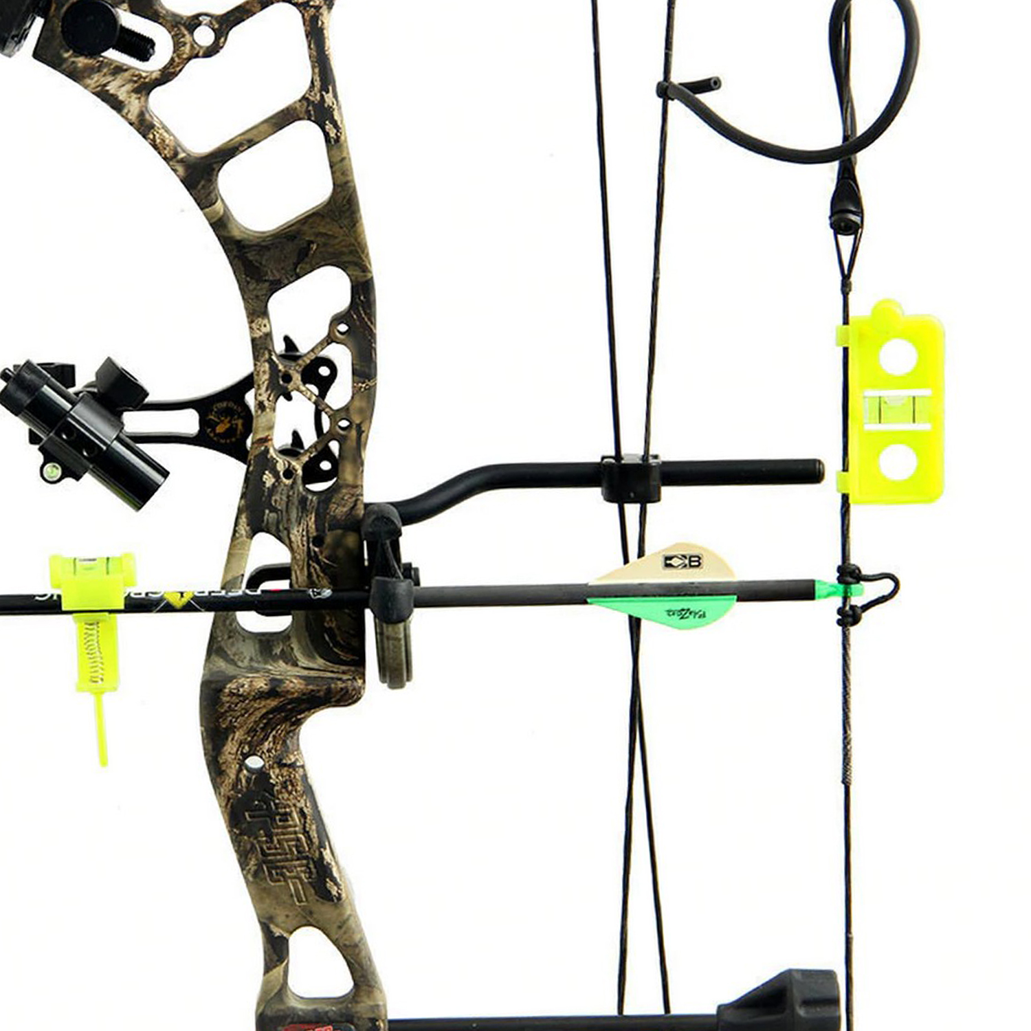 Compound Bow String Level Combo Kit Bow Level Nock Tuning Mounting Snap