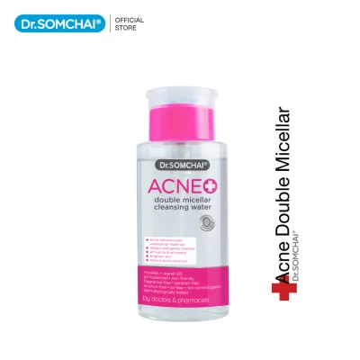 Dr.Somchai ACNE Double Micellar Cleansing Water 220 ml.