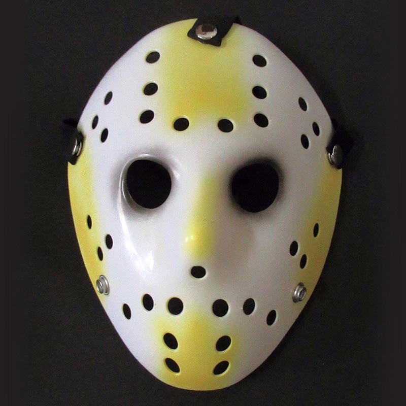 Mask หน้ากาก Jason Friday the 13th เจสัน ศุกร์ 13 ฝันหวาน วัสดุ พลาสติก PC ป้องกัน สำหรับใส่ ปาร์ตี้ แฟนซีคอสเพลย์ การแสดง สยองขวัญ สุดโหด ฮอกกี้ หมวก บีบีกัน ฮาโลวีน รักบี้ ของสะสมหายาก Horror Cosplay Sport Hockey Hat BBGUN Halloween Party Fancy Rugby