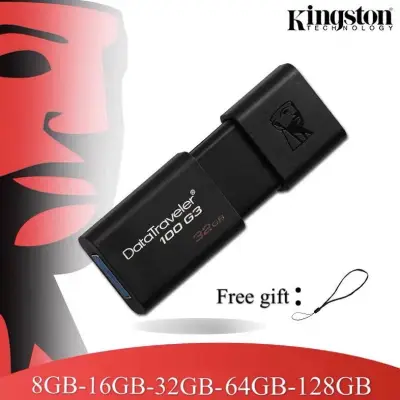 Kingston DataTraveler 8GB-16GB-32GB-64GB-128GB DataTraveler 100G3 USB 3.1 Flash Drive (100％)