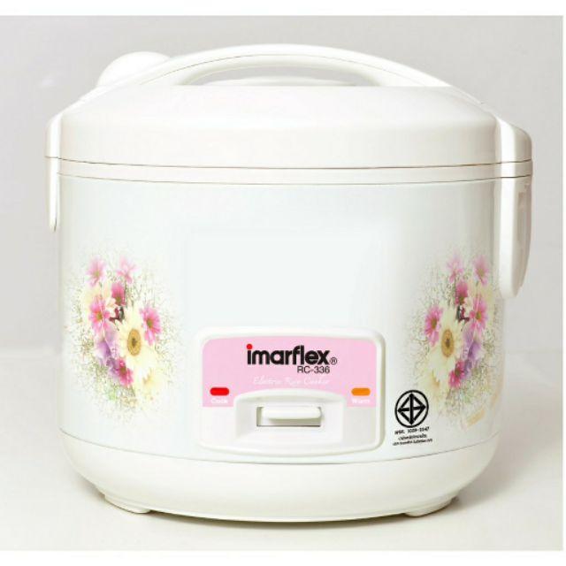 IMARFLEX หม้อหุงข้าว อลูมิเนียม ขนาด 1.8 ลิตร รุ่น RC-336หม้อหุงข้าว หม้อไฟฟ้า หม้ออบ้อนลม หม้อนึ่งไฟฟ้า หม้อไฟฟ้าสารพัดประโยช์น หม้อหุงข้าวขนาดเล็ก หม้อหุงข้าวพร้อมซึ่งนึ่ง ของแท้ IMARFLEX หม้อหุงข้าว อลูมิเนียม ขนาด 1.8 ลิตร รุ่น RC-336หม้อหุงข้าว หม้อไฟฟ้า หม้ออบ้อนลม หม้อนึ่งไฟฟ้า หม้อไฟฟ้าสารพัดประโยช์น หม้อหุงข้าวขนาดเล็ก หม้อหุงข้าวพร้อมซึ่งนึ่ง ของแท้