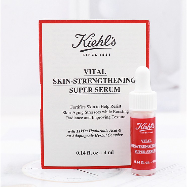 Kiehl&#39;s Vital Skin-Strengthening Super Serum 4ml. เซรั่มผิวใส | Lazada.co.th