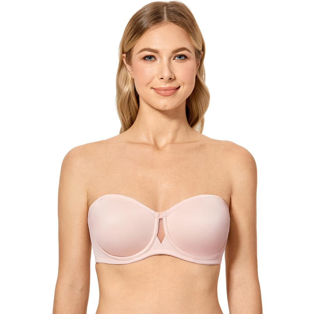 Women's Multiway Smooth Underwire Convertible Straps Non Padded