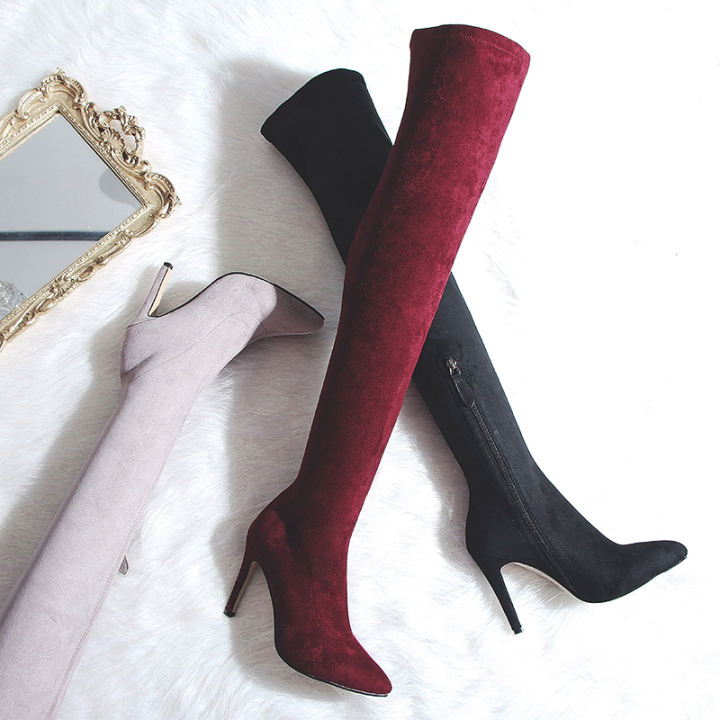 extra long thigh boots