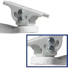 ภาพขนาดย่อของภาพหน้าปกสินค้าivision โปรโมชั่น อันดับ1 ขายึดกล้องวงจรปิด ขาตั้งกล้องวงจรปิดเหล็ก Metal Wall Ceiling Mount Stand Bracket for CCTV Security IP Camera White จากร้าน ivision บน Lazada ภาพที่ 12