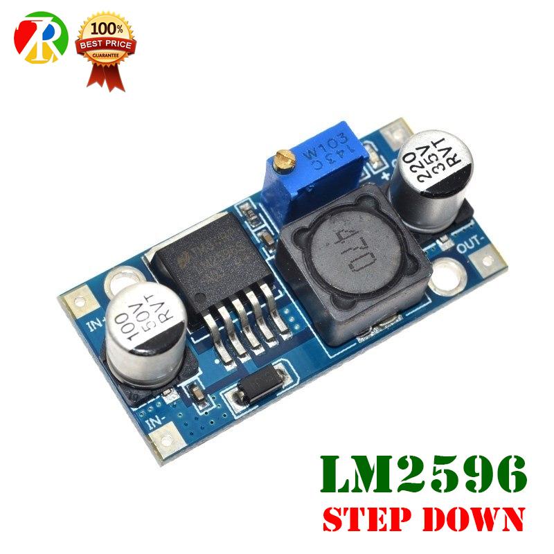 LM2596 Module (3A) โมดูลเรกูเลเตอร์ ปรับลดแรงดันไฟ DC-to-DC Step Down ...