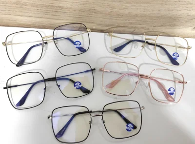 Fashion glasses frame glasses filter light blue color glasses frame filter light