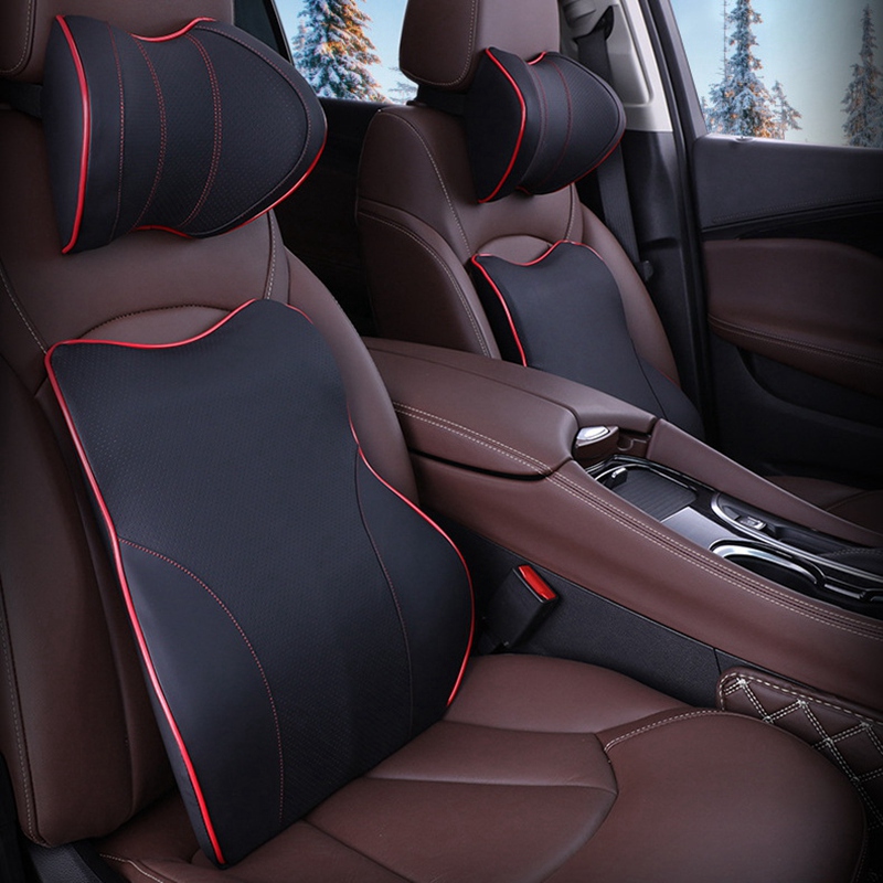 Universal Car Seat Head Neck Rest Auto Pillow Space Memory Neck Headrest Vehicular Pillow Seat Headrest