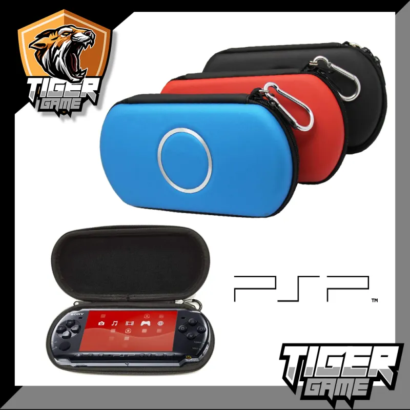ภาพหน้าปกสินค้ากระเป๋า PSP (PSP Cover)(PSP Case)(PSP Bag)(PSP 1000 2000 3000)(กระเป๋าเครื่อง PSP)(กระเป๋าใส่ PSP) จากร้าน Tiger Games บน Lazada