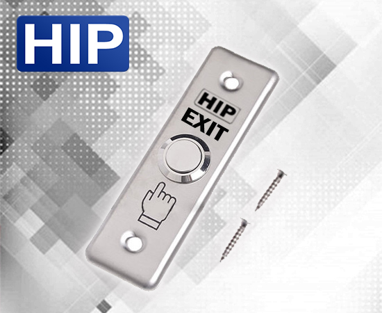 ปุ่มกด เข้า-ออก ประตูคีย์การ์ด Exit Switch small รุ่น ABK801A HIP SKU-01185
