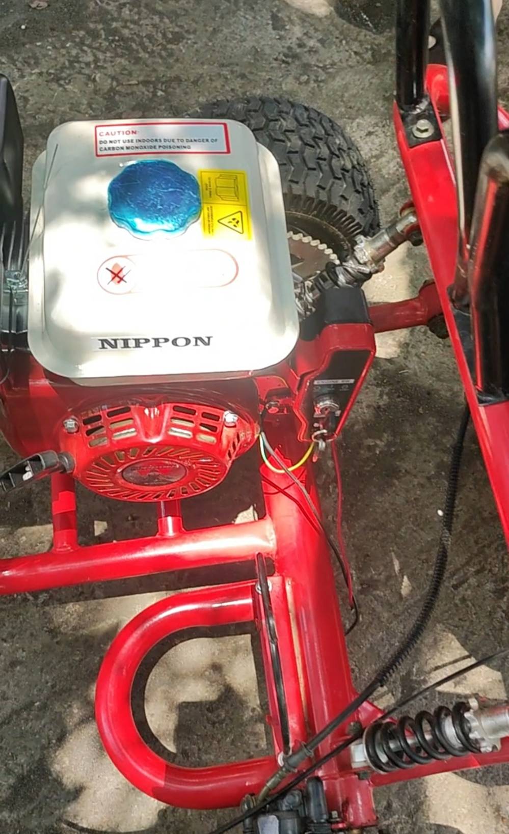 168cc Modified โกคาร์ท แถมฟรีล้อดริฟท์ เครื่อง168cc หรือไฟฟ้า 48v ล้อ12 มีโช๊ค อุปกรณ์ ...