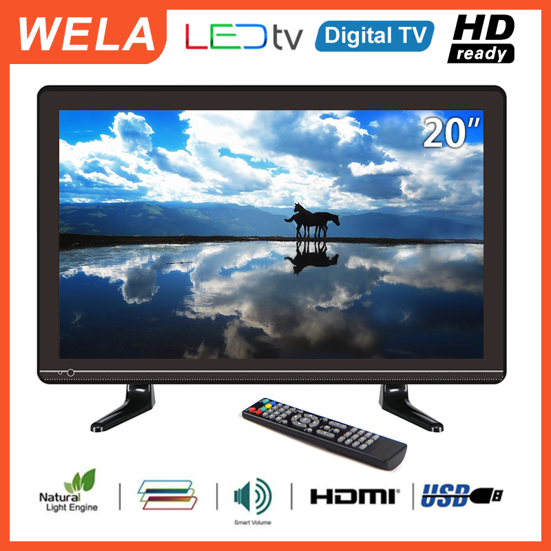 WELA ทีวี 20 นิ้ว LED HD 1600 * 900 (HDMI+USB)