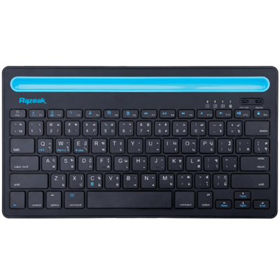 Keyboard Bluetooth razeak ws-bk102 คีบอร์ด บลูทูธ วางโทรศัพท์ ชาร์จแบตได้ในตัว Keyboard Bluetooth Keyboard Bluetooth razeak ws-bk102 คีบอร์ด บลูทูธ วางโทรศัพท์ ชาร์จแบตได้ในตัว Keyboard Bluetooth