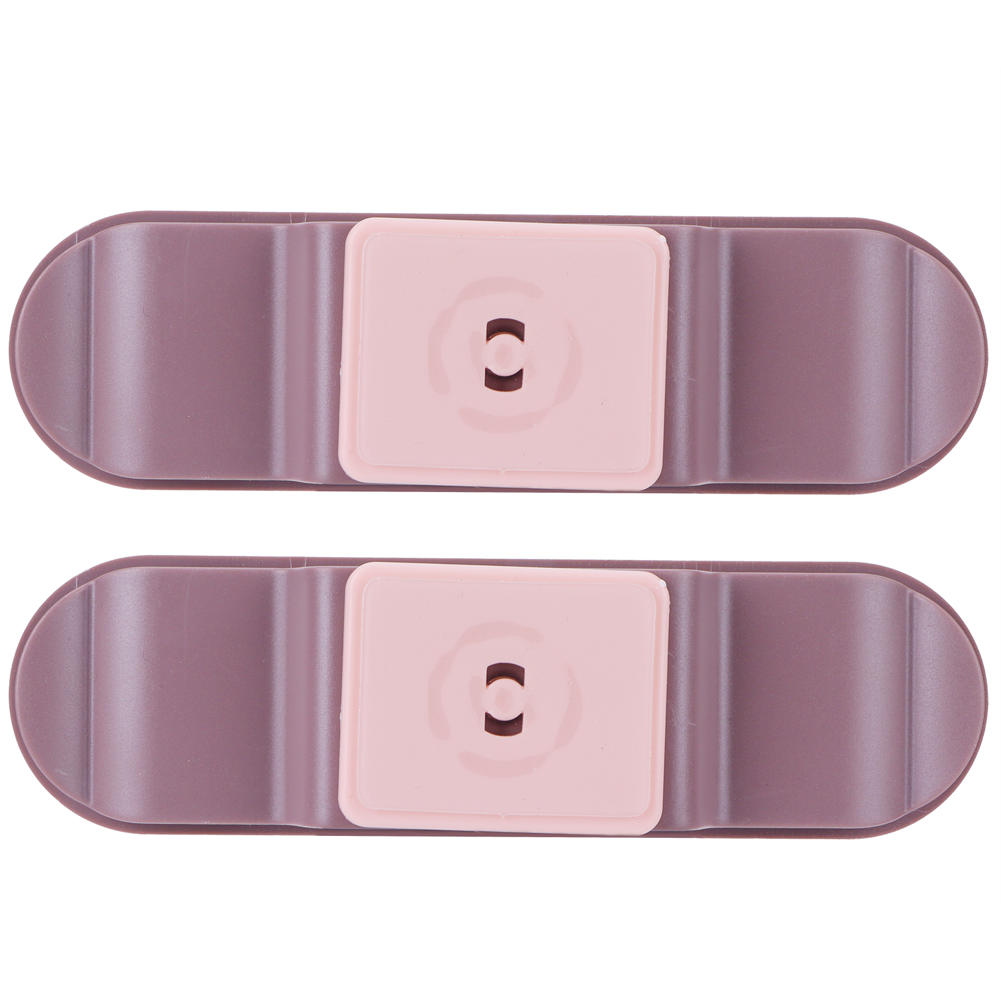 【ถูกๆ】2Pcs Socket Sticker Holder Rotatable Self‑Adhesive Wire Cable ...